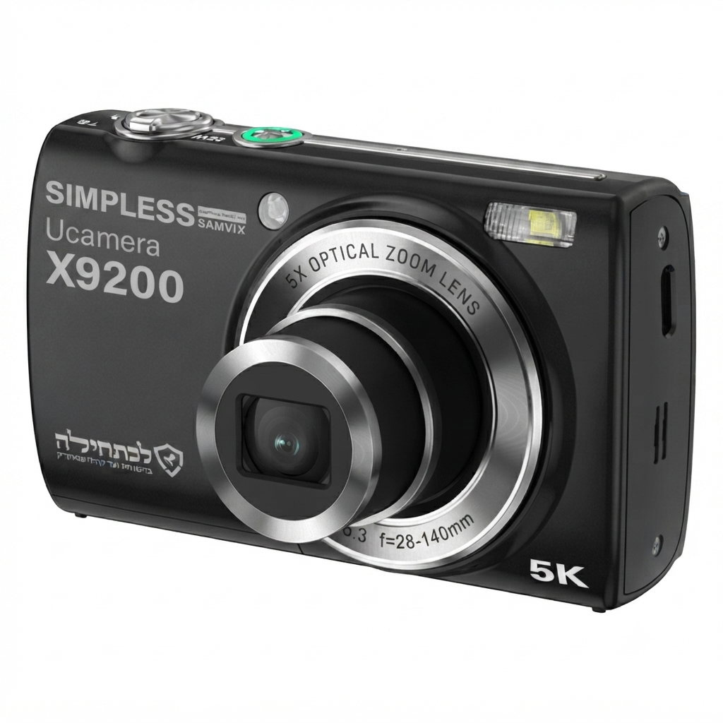 מצלמת Samvix הדיגיטלית עם זום אופטי UCamera X9200